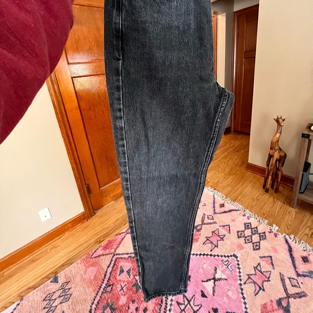 Topshop Gray Mom jeans (thick jean)